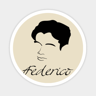 Federico Garcia Lorca Magnet